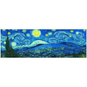 Eurographics panoramische puzzel - Vincent van Gogh: Sterrennacht, 1000 stukjes