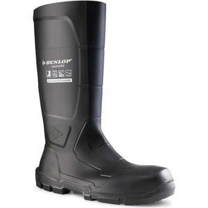 Dunlop Unisex Jobguard veiligheidslaarzen voor volwassenen (49,5 EU) (Zwart)