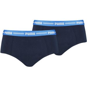 Puma - Mini Shorts 2P - Blauwe Hipsters - XS