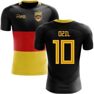 2022-2023 Germany Flag Concept Football Shirt (Ozil 10)