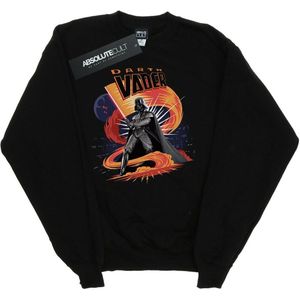 Star Wars Heren Darth Vader Swirling Fury Sweatshirt (L) (Zwart)