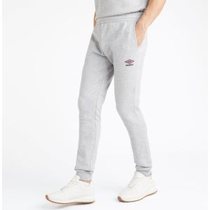 Umbro Heren Core Skinny Joggingbroek (L Regulär) (Grijs gemêleerd/paars)