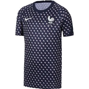 2022-2023 France Pre-Match Training Shirt (Navy) - Kids