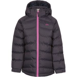 Trespass Kindermeisjes Amira Casual Jacket (128) (Donkergrijs)