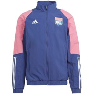 2023-2024 Olympique Lyon Presentation Jacket (Tech Indigo)