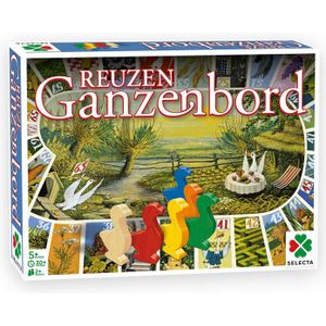 Selecta Reuzen Ganzenbord - Avontuurlijk spel voor 2+ spelers vanaf 5 jaar