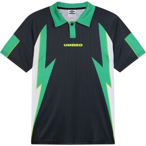 Umbro Heren Bolt Voetbal Jersey (S) (Zwart/Geelgroen)