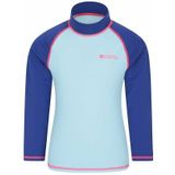 Mountain Warehouse Rash Top met lange mouwen voor kinderen/Kinderen (152) (Munt)