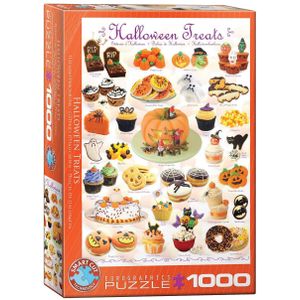 Puzzel Eurographics - Sussigkeiten zu Halloween, 1000 stukjes