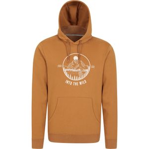 Mountain Warehouse Heren Into The Wild Hoodie (M) (Mosterd)
