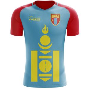 2022-2023 Mongolia Home Concept Football Shirt - Adult Long Sleeve