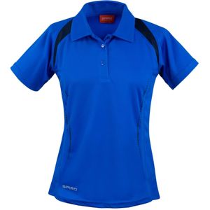 Spiro Dames/Dames Team Spirit Poloshirt (36 DE) (Royal Blue/Navy)