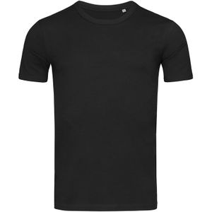 Absolute Apparel - Heren Stedman Stars Morgan T-Shirt met Ronde Hals (XL) (Zwart)