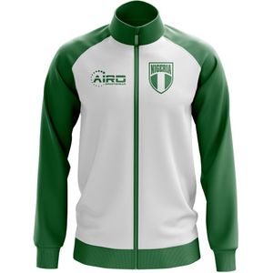 Nigeria Concept Football Track Jacket (White) - Kids