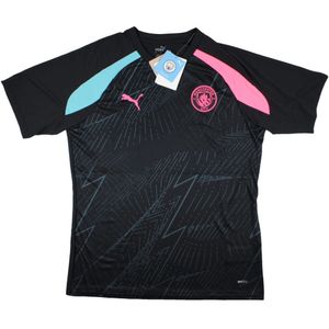 2023-2024 Man City Pre-Match Jersey (Dark Navy)