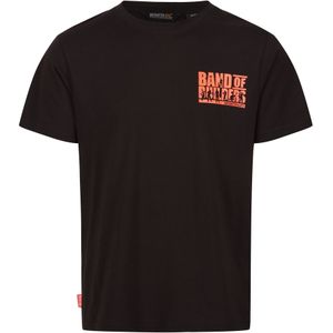 Regatta Heren Band of Builders Marl T-Shirt (3XL) (Zwart)