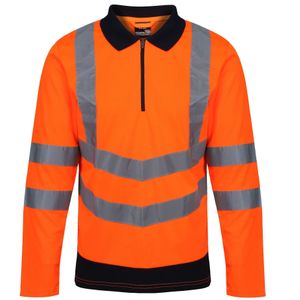 Regatta Heren Hi-Vis Poloshirt (S) (Oranje/Zwaar)