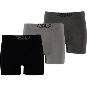 Apollo - Boxershort heren - Heren boxershorts - Maat XL - Naadloze boxerhorts heren - Boxershort multipack - Heren boxershort pack - Ondergoed heren