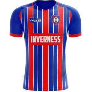 2022-2023 Inverness Home Concept Football Shirt - Adult Long Sleeve