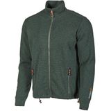 Ivanhoe vest Hadar Full Zip Rifle Green - fijne merinowol - Groen