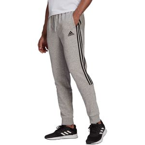 adidas - Essentials Matte Cut 3S Pants - Grijze Sweatpants - XXL