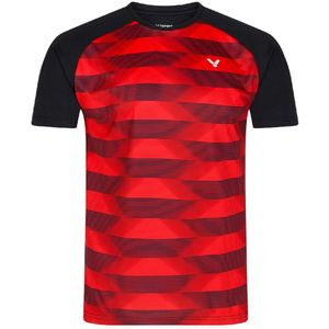Victor T-shirt T-33102 CD Black/Red Shirt