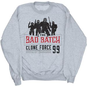 Star Wars Dames/Dames The Bad Batch Clone Force 99 Sweatshirt (XXL) (Sportgrijs)