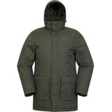 Mountain Warehouse Heren Ranger gewatteerde parka (S) (Kaki Groen)