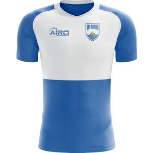 2022-2023 San Marino Home Concept Football Shirt - Adult Long Sleeve