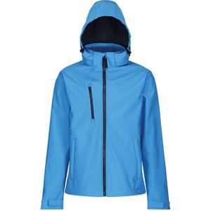 Regatta Heren Venturer 3-laags membraan Soft Shell Jas (L) (Frans Blauw/Zwaar)