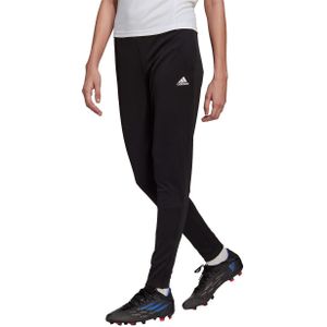 adidas - Entrada 22 Trackpants Women - Zwarte Trainingsbroek Dames - XS