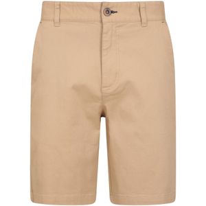 Mountain Warehouse Heren Biologische Chino Shorts (36R) (Beige)