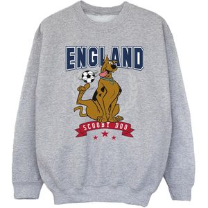 Scooby Doo Meisjes Engeland Voetbal Sweatshirt (116) (Sportgrijs)