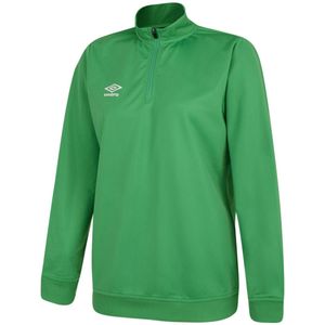 Umbro Dames/Dames Club Essential Sweatshirt met halve rits (XL) (Smaragd)