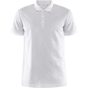 Craft Heren Core Unify Poloshirt (XXL) (Wit)