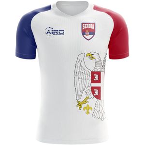 2022-2023 Serbia Flag Concept Football Shirt - Adult Long Sleeve