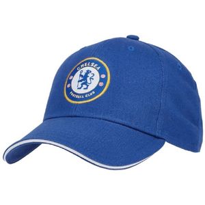 Chelsea FC Volwassen Super Core Baseball Cap  (Koningsblauw)