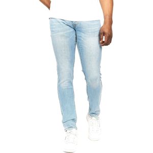 Crosshatch Heren Buraca Slim Jeans (34S) (Lichte wasbeurt)