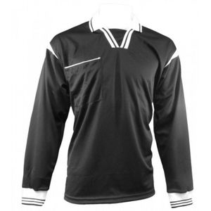 Carta Sport Unisex Volwassen Scheidsrechter Jersey (XL) (Zwart/Wit)