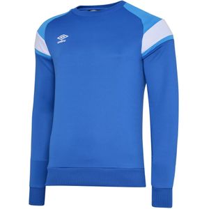 Umbro Kinder/Kinder Fleece Sweatshirt (128) (Koningsblauw/Ibiza Blauw/Briljant Wit)