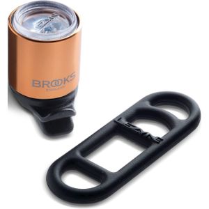 Brooks koplamp Femto batterij koper