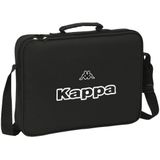 Schooltas Kappa Black Zwart (38 x 28 x 6 cm)