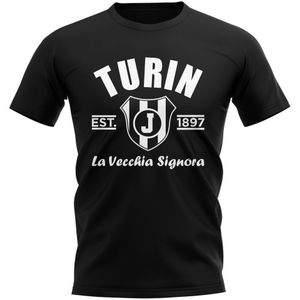 Juventus Established Football T-Shirt (Black)