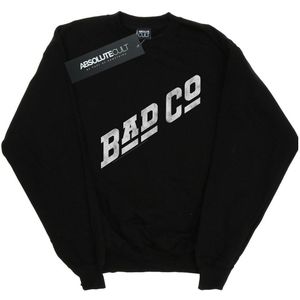 Bad Company Dames/Dames Sweatshirt met Onderstreept Logo (M) (Zwart)