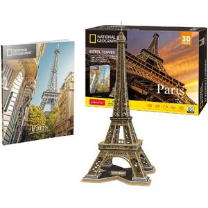 80-delige Eiffeltoren 3D-puzzel (Gebouwen)