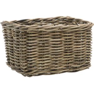 fietsmand Brisbane 23 liter 39 x 27 cm rotan grijs