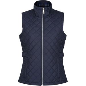 Regatta Dames/Dames Charleigh Geruite Gewatteerde Bodywarmer (38 DE) (Marine)