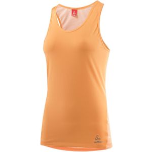 Loeffler fietsshirt mouwloos shirt W Racerback Top Fairdust Vent - Oranje