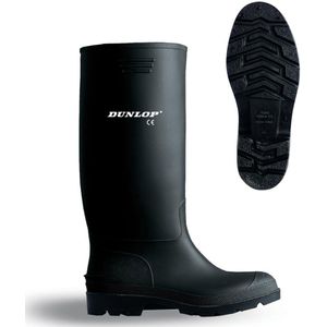 Regenlaarzen Dunlop Zwart Polyester PVC Maat 43