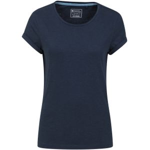 Mountain Warehouse Dames/Dames Bude Relaxed Fit T-Shirt (44 DE) (Marine)